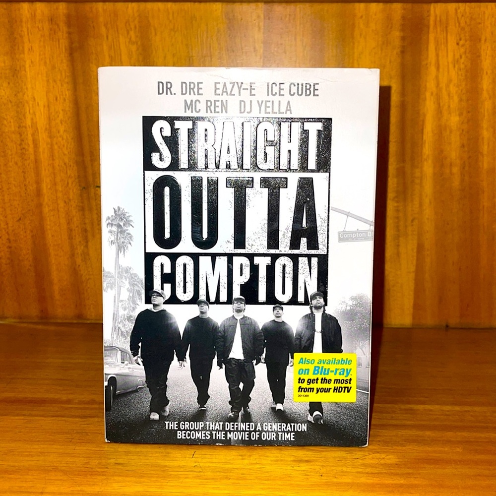 Straight outta Compton DVD